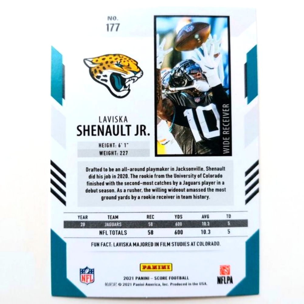 Jacksonville Jaguars (Laviska Shenault Jr) - FTBL [15_LSJ1] - Picture 3 of 3